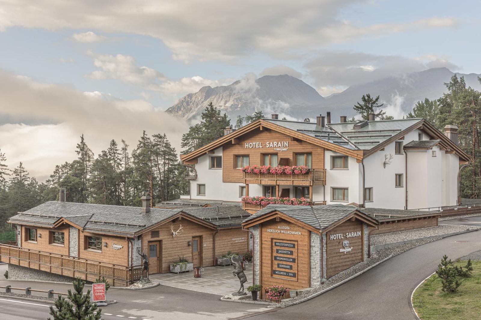 Hotel Sarain Active Mountain Resort Lenz Exterior photo